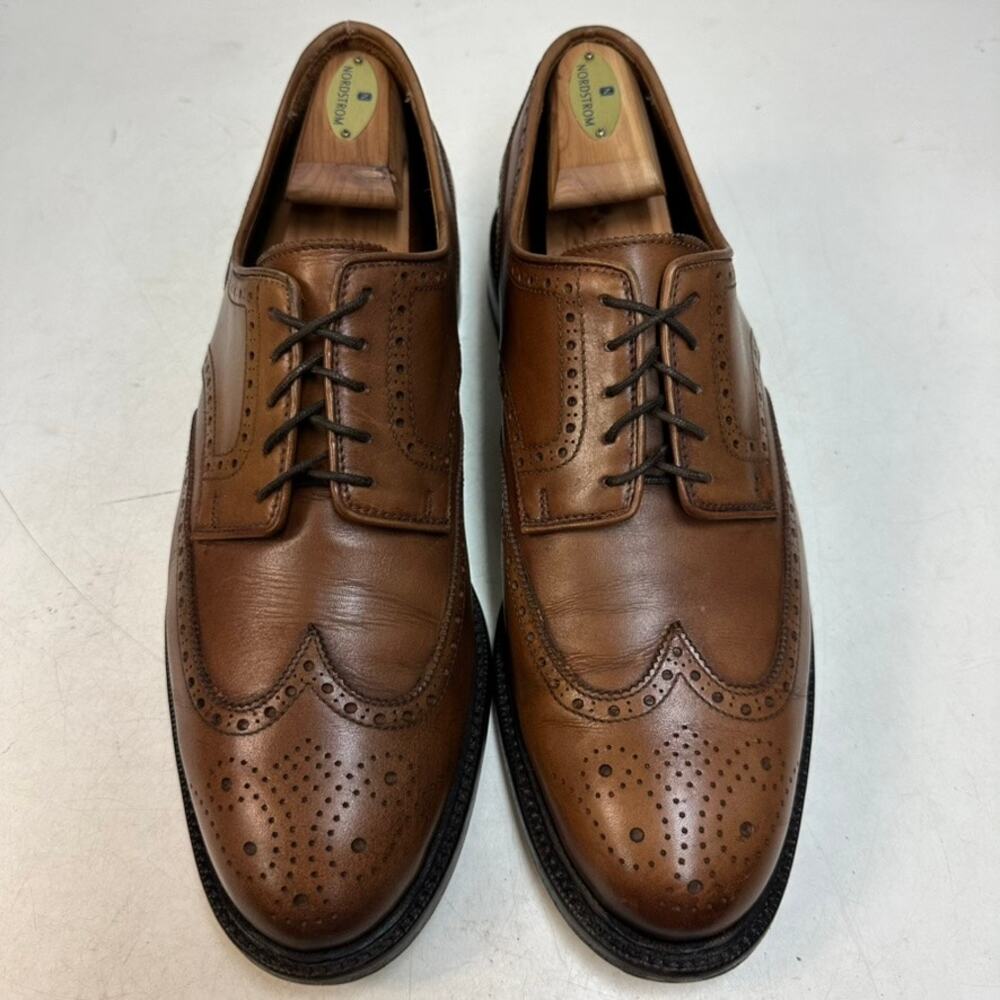 NEW HEELS Polo Ralph Lauren Brenton Wingtip Derby Goodyear Welt Made in Spain 12